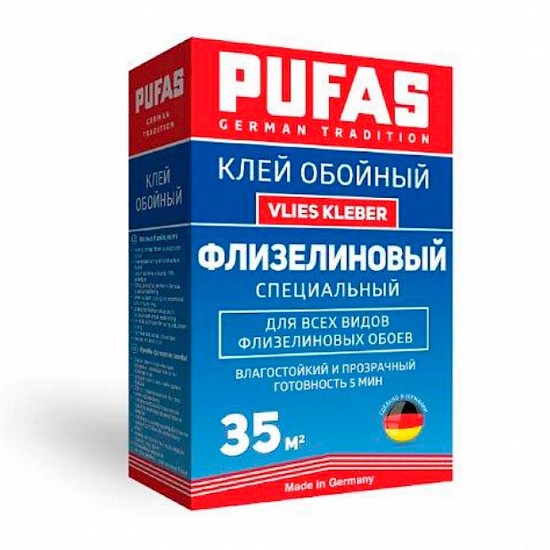 Обойный клей PUFAS GT Флизелиновый Vlies Kleber Обойный клей PUFAS GT Флизелиновый Vlies Kleber