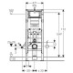 Система инсталляции для унитазов Geberit Duofix UP 320 111.350.00.5