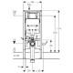 Система инсталляции для унитазов Geberit Sigma 8 111.796.00.1 Система инсталляции для унитазов Geberit Sigma 8 111.796.00.1