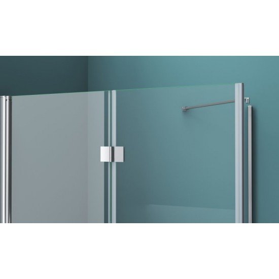 Душевой уголок BELBAGNO ALBANO-ASH-1
