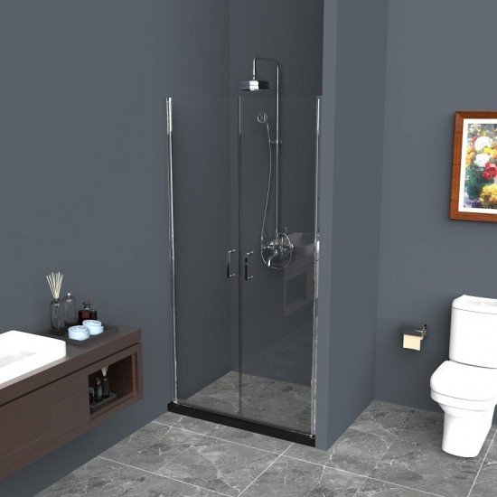 Душевая дверь в нишу BELBAGNO UNO-B-2 Душевая дверь в нишу BELBAGNO UNO-B-2