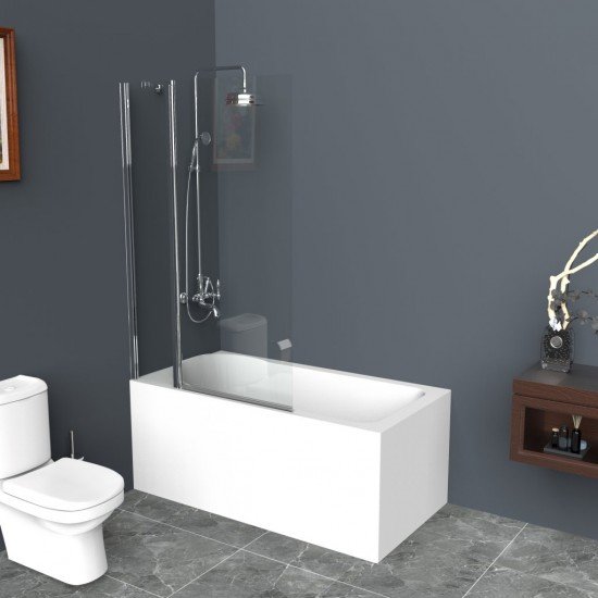 Душевая шторка на ванну BELBAGNO UNO-V-11