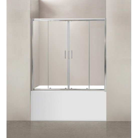 Душевая шторка на ванну BELBAGNO UNO-VF-2