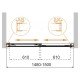Шторка на ванну CEZARES TANDEM-SOFT-VF-2 Шторка на ванну CEZARES TANDEM-SOFT-VF-2