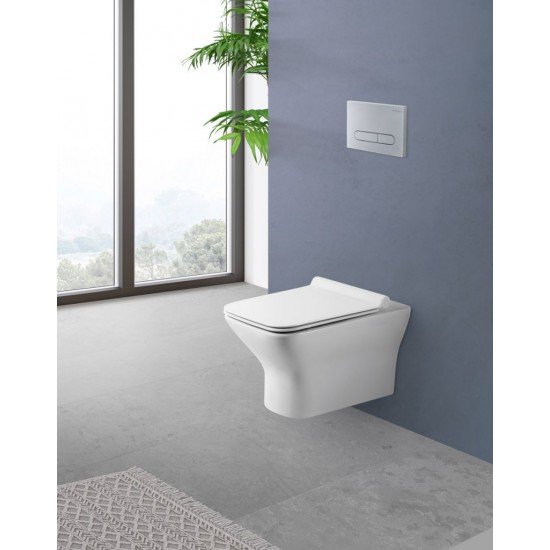  Унитаз подвесной безободковый BELBAGNO ROMANO