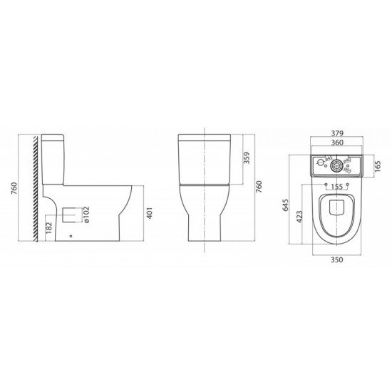 Унитаз-компакт безободковый BELBAGNO STEAM Унитаз-компакт безободковый BELBAGNO STEAM
