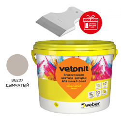 Вебер.ветонит декор BE207 дымчатый (в) 2 кг