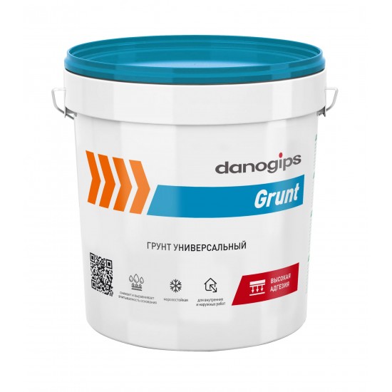 DANOGIPS GRUNT грунтовка универсальная 10 л/10 кг (48шт)