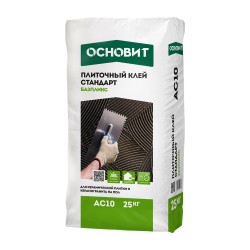 Клей плиточный Основит АС-10 Базпликс 25 кг Клей плиточный Основит АС-10 Базпликс 25 кг