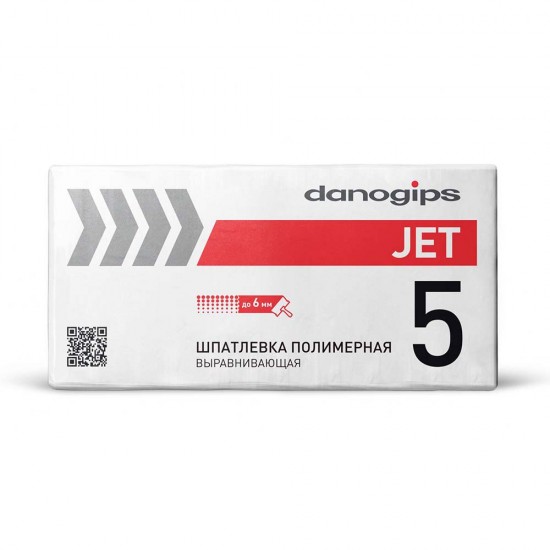 Шпатлевка полимерная финишная DANO JET 5 (25 кг) Шпатлевка полимерная финишная DANO JET 5 (25 кг)
