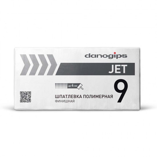 Шпатлевка полимерная финишная DANO JET 9 (20 кг) Шпатлевка полимерная финишная DANO JET 9 (20 кг)