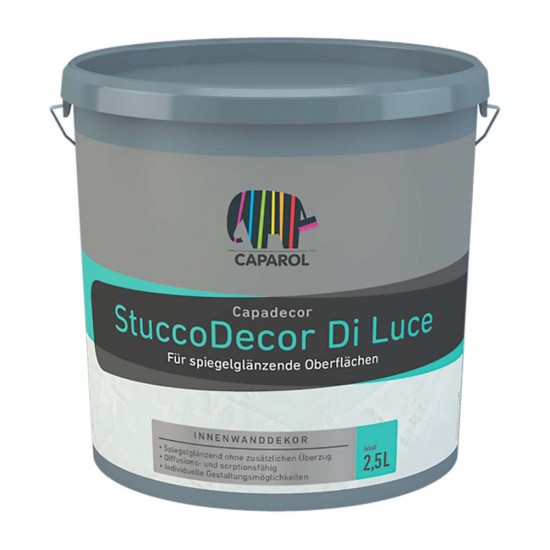 Декоративное покрытие Caparol Capadecor StuccoDecor DI LUCE / Кападекор ШтуккоДекор Ди Лючи 2,5 л