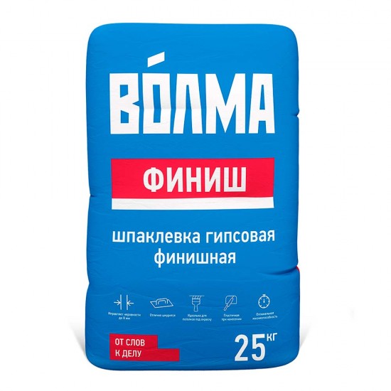 Шпаклевка Волма-Финиш 5 кг (208 шт/пал) Шпаклевка Волма-Финиш 5 кг (208 шт/пал)