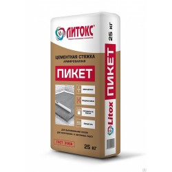 Ровнитель для пола Литокс Пикет 25 кг Ровнитель для пола Литокс Пикет 25 кг