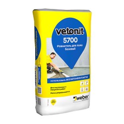 Вебер.ветонит базовый ровнитель пола 5700 25кг Вебер.ветонит базовый ровнитель пола 5700 25кг