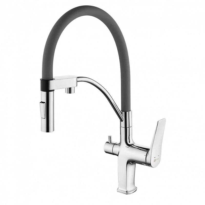 Смеситель на мойку LM3074C-Gray Comfort Lemark
